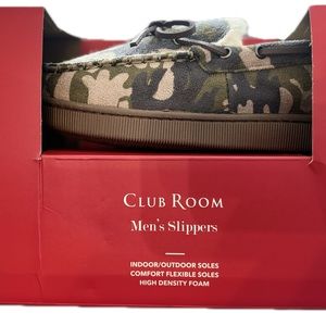 Camo indoor/Outdoor hard sole slippers, 6/7Mens,Woman’s 8/9